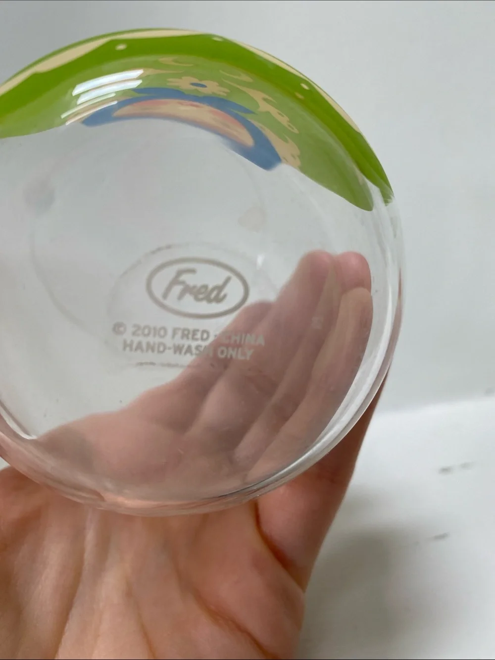 Fred clear glass